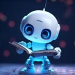 3d Rendering Of An Adorable Ai Robot Reading A Book Depicting The Concept Of Machine Learning Background, Robot Mascot, 3d Robot, Cute Robot Background Image And Wallpaper for Free Download